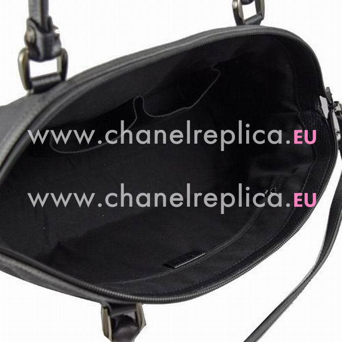 Gucci Classic GG Mark Calfskin Bag Black G5077645