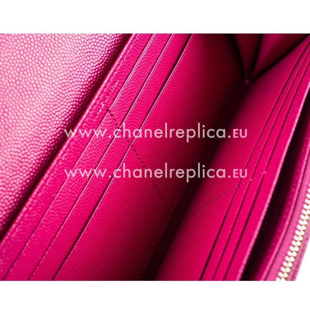 YSL Saint Laurent Cavier Calfskin Y Wallets In Pink YSL5350297