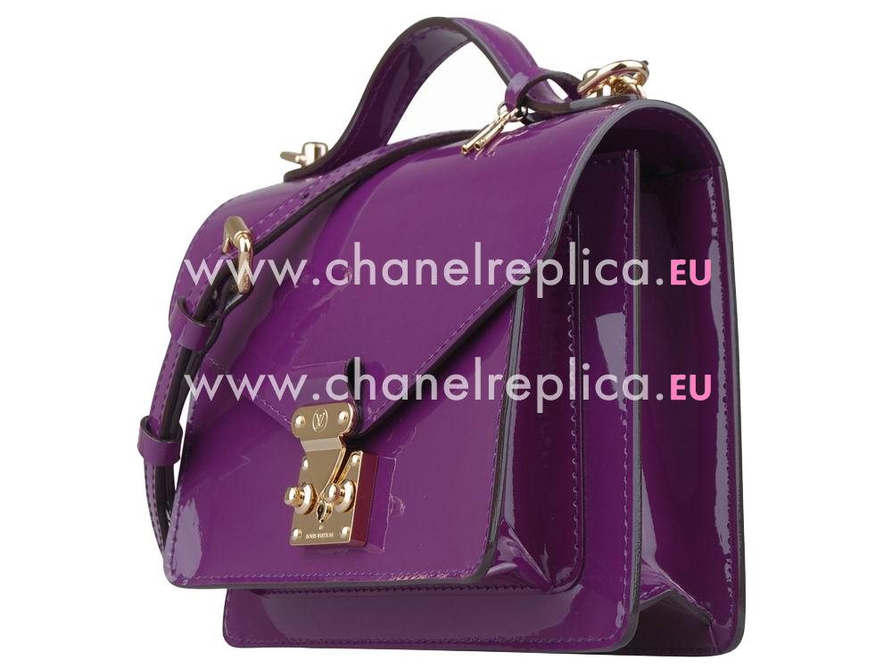 Louis Vuitton Monogram Vernis Monceau BB Amethyste M90112