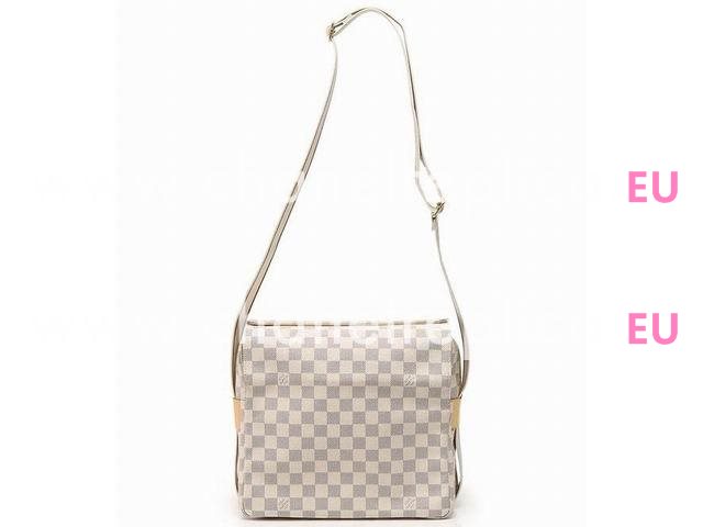 LOUIS VUITTON DAMIER AZUR CANVAS NAVIGLIO BAG N51189