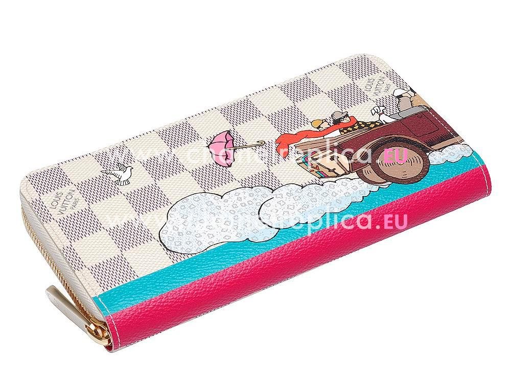 Louis Vuitton Damier Azur EVASION Long Wallet M61241