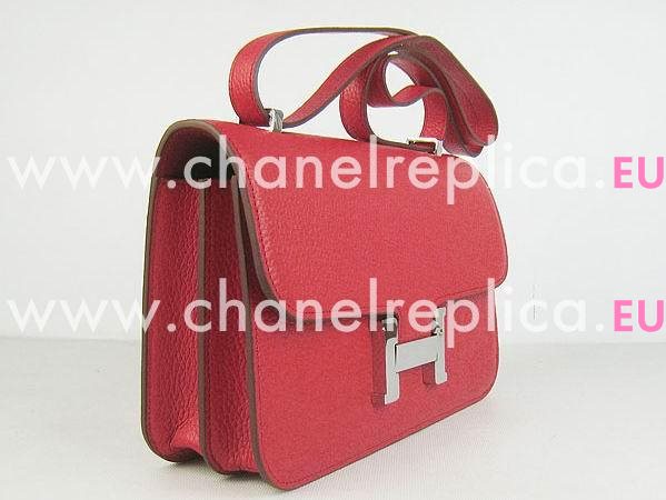 Hermes Constance Bag Micro Mini Red(Silver) H1020RS