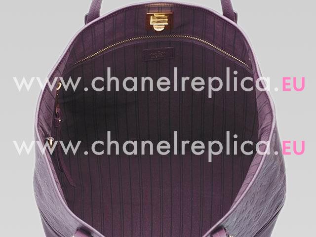 Louis Vuitton Monogram Empreinte Citadine GM Purple M93827