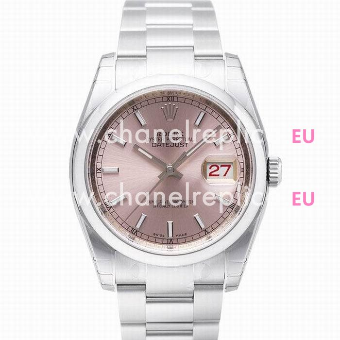 Rolex Datejust Automatic 36mm Stainless Steel Watch Champagne R116200-4