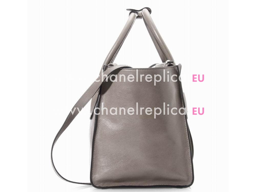 Prada Glace Calfskin Triangle Logo Bag In Khaki P269341