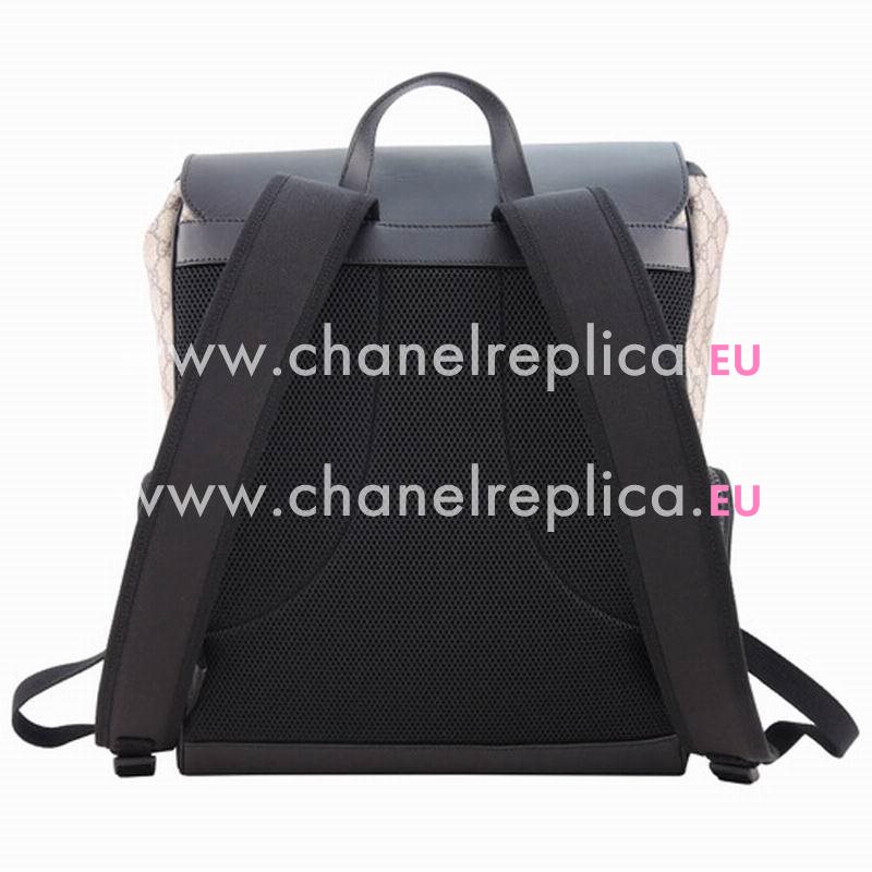 Gucci Classic GG Supreme Chamois Leather Bag In Coffee G559445