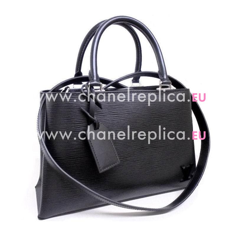 Louis Vuitton Kleber Grained Cowhide Epi Leather Bag In Noir M51334