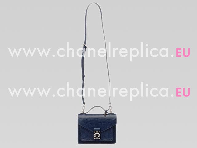 Louis Vuitton 2013 Epi Leather Monceau BB Bag Blue M40785