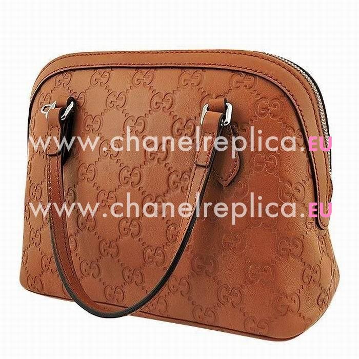 Gucci Emily Guccissima Calfskin Bag In Light Coffee G559435