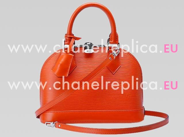 2013 Louis Vuitton EPI Leather Alma BB Orange M40854