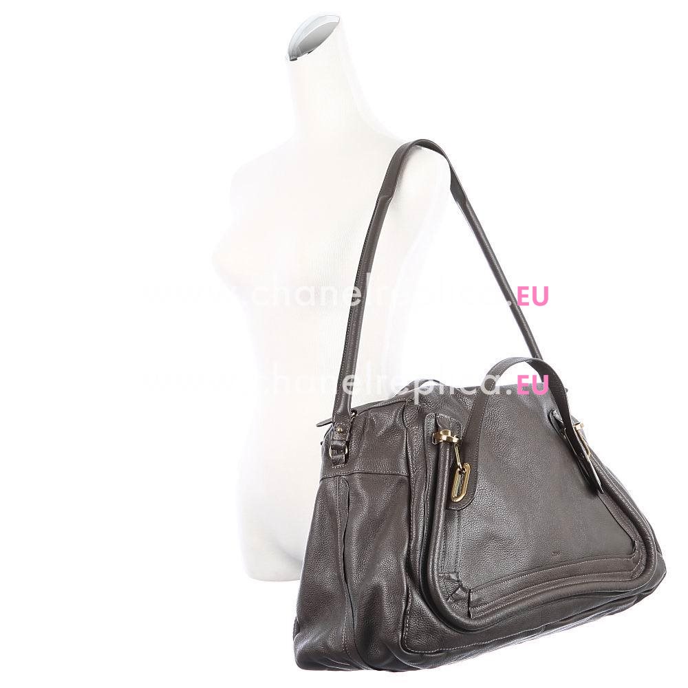 Chloe Party Caviar Calfskin Bag In Dark coffee C5645023