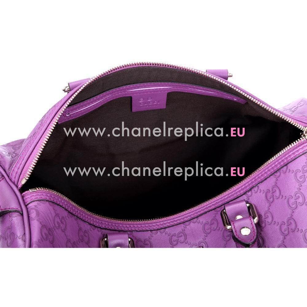 Gucci Emily Guccissima Calfskin Bag In Perple G559437
