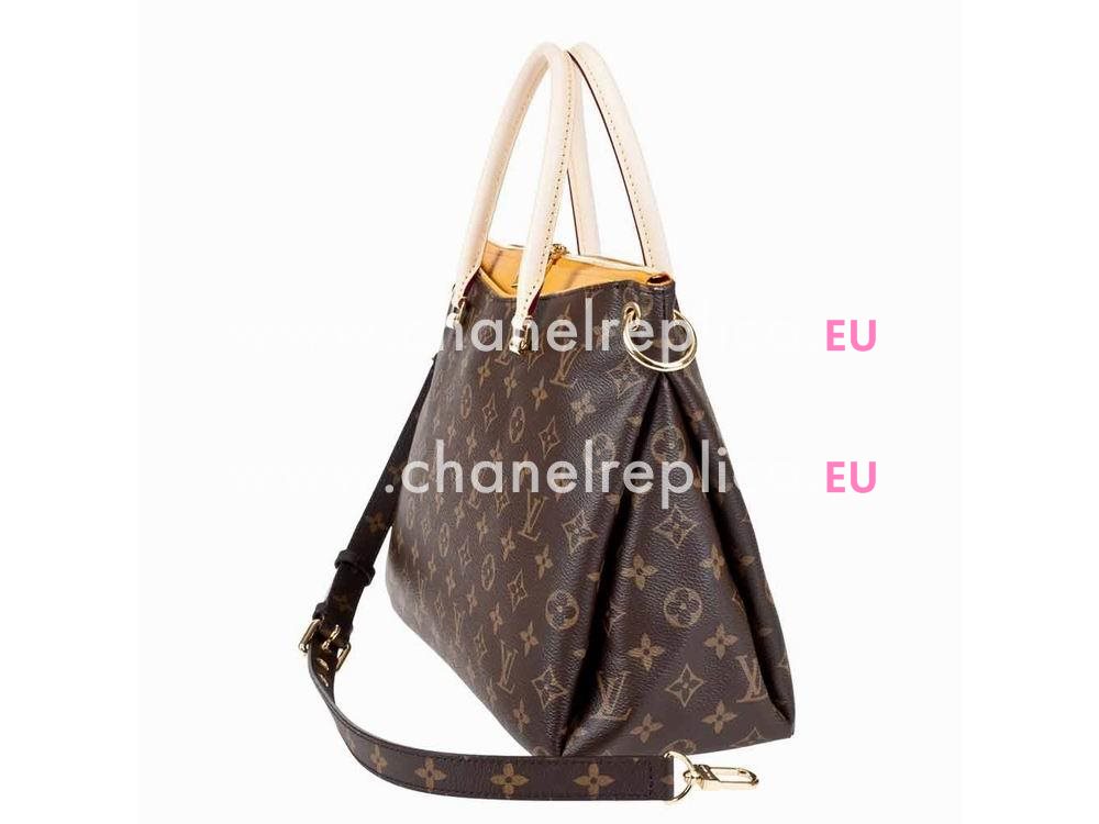 Louis Vuitton Monogram Canvas Pallas In Safran M40929