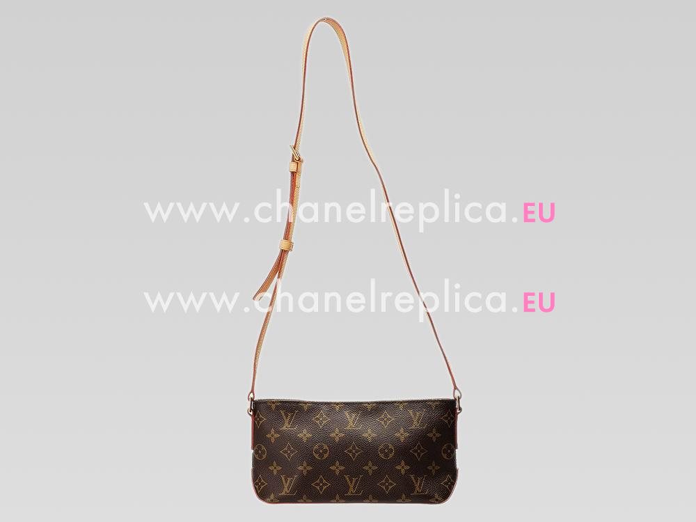 Louis Vuitton Monogram Canvas Trotteur Shoulder Bag M51240