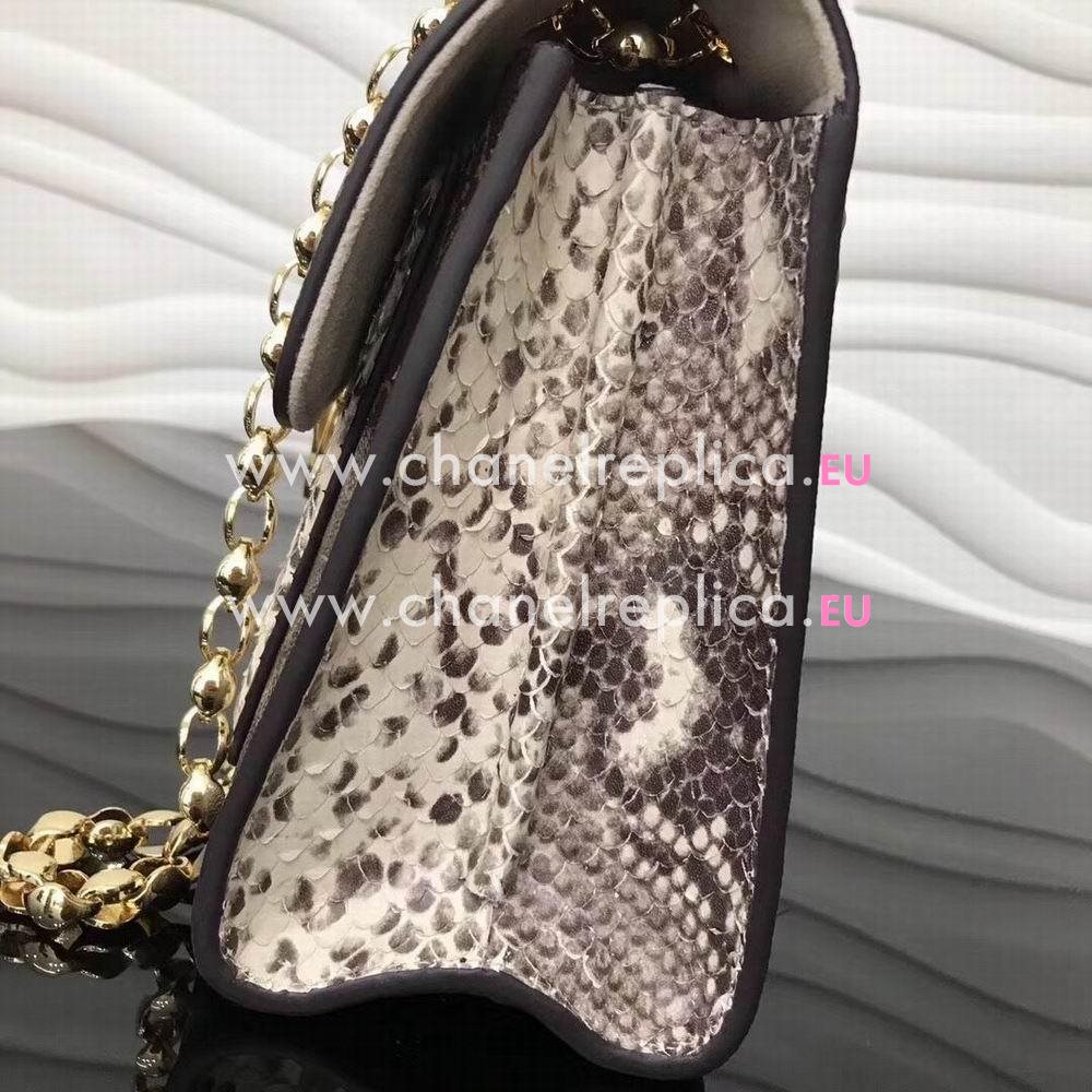 Louis Vuitton Victoire Monogram Canvas Python Bag N92961