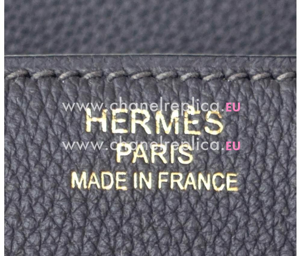 Hermes Birkin 35 Dark Gray Togo Leather Gold Hardware Hand Sew HB1035TKA