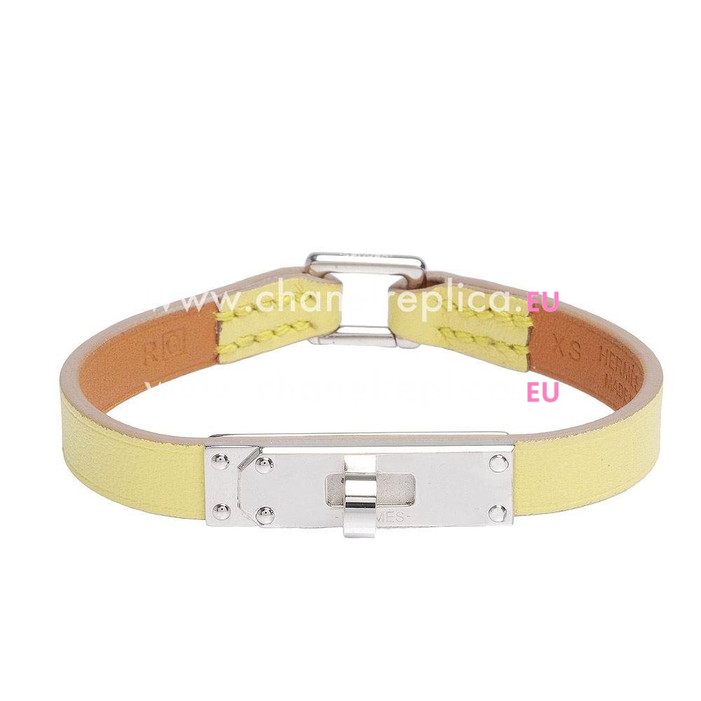 Hermes Micro Rivale Bracelet Yellow H7022105