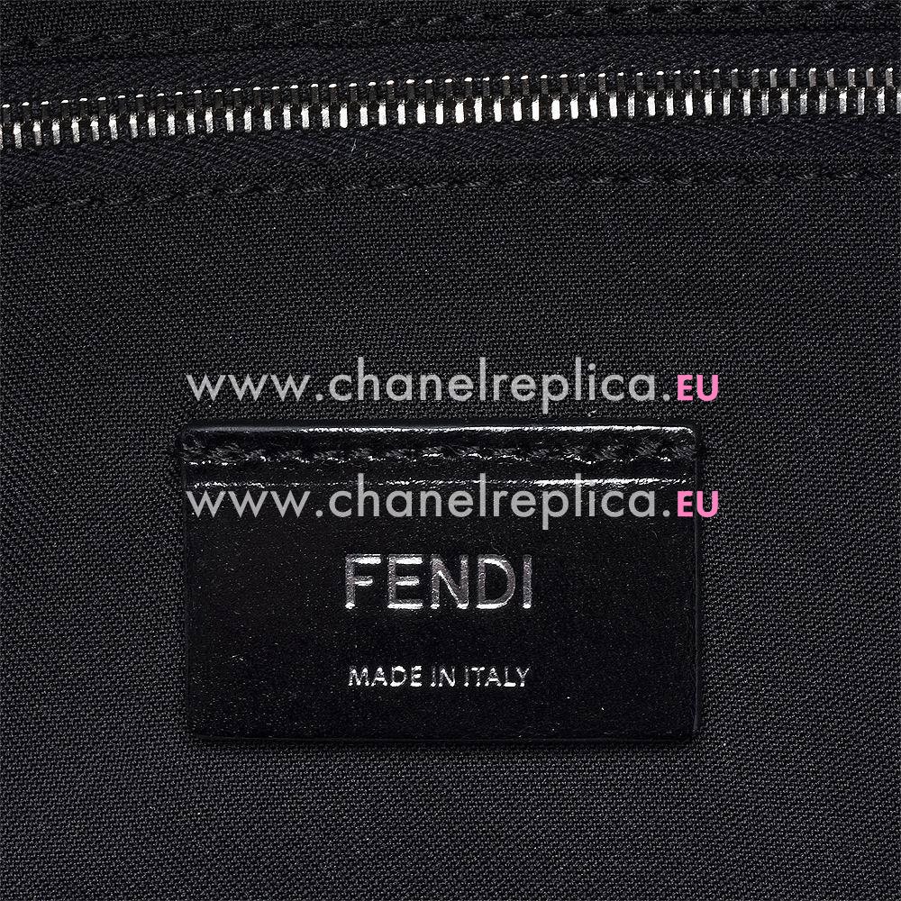 Fendi Monster Nylon Backpack Peach Black F1548690