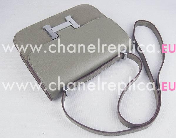 Hermes Constance Bag Micro Mini In Khaki(Silver) H1017KS