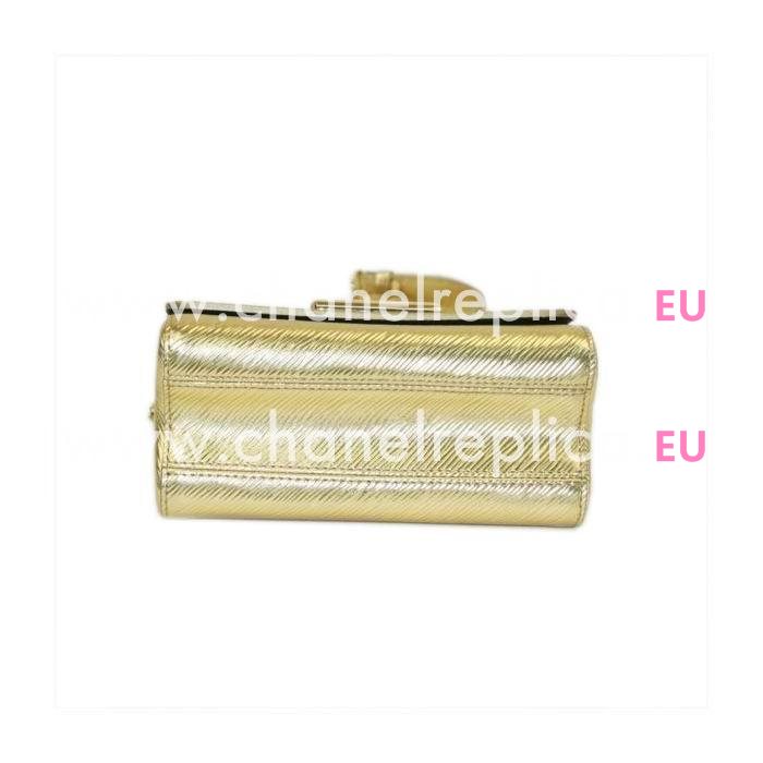Louis Vuitton Twist Epi Leather Bag PM Gold M50524