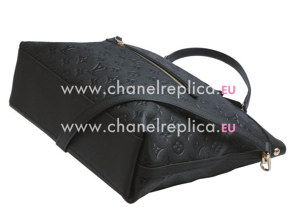 Louis Vuitton Monogram Empreinte Bastille MM Bag In Noir M41164
