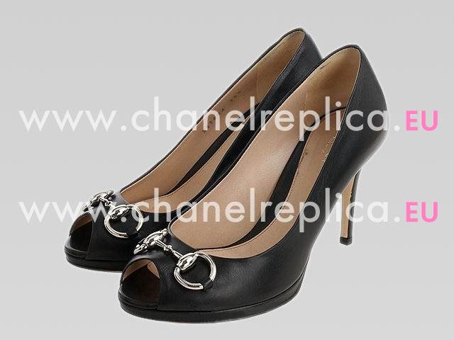 Chanel Lambskin Leather Shoes Black G2962521