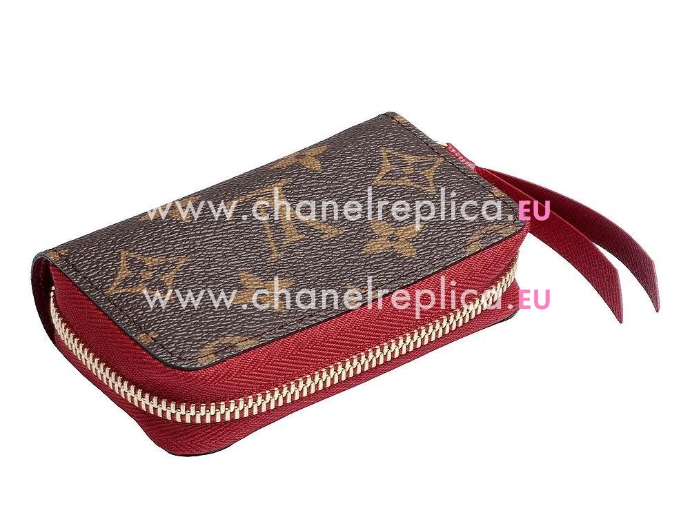 Louis Vuitton Monogram Canvas Zippy Multicartes Fuchsia M61299