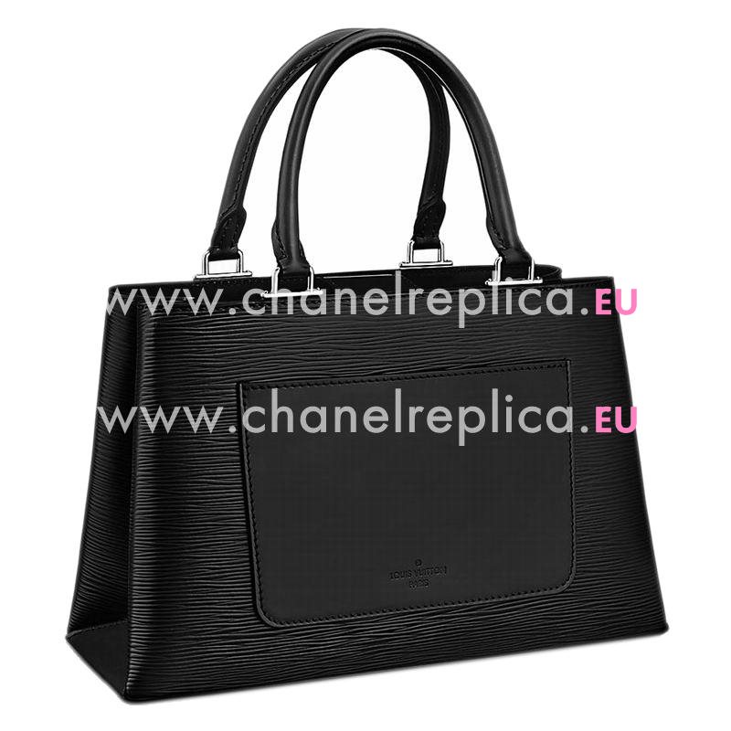 Louis Vuitton Kleber Grained Cowhide Epi Leather Bag In Noir M51334