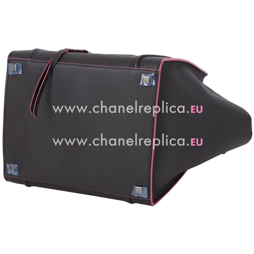 Celine Luggage Phantom Calfskin Bag Gray Coffee CE424F684