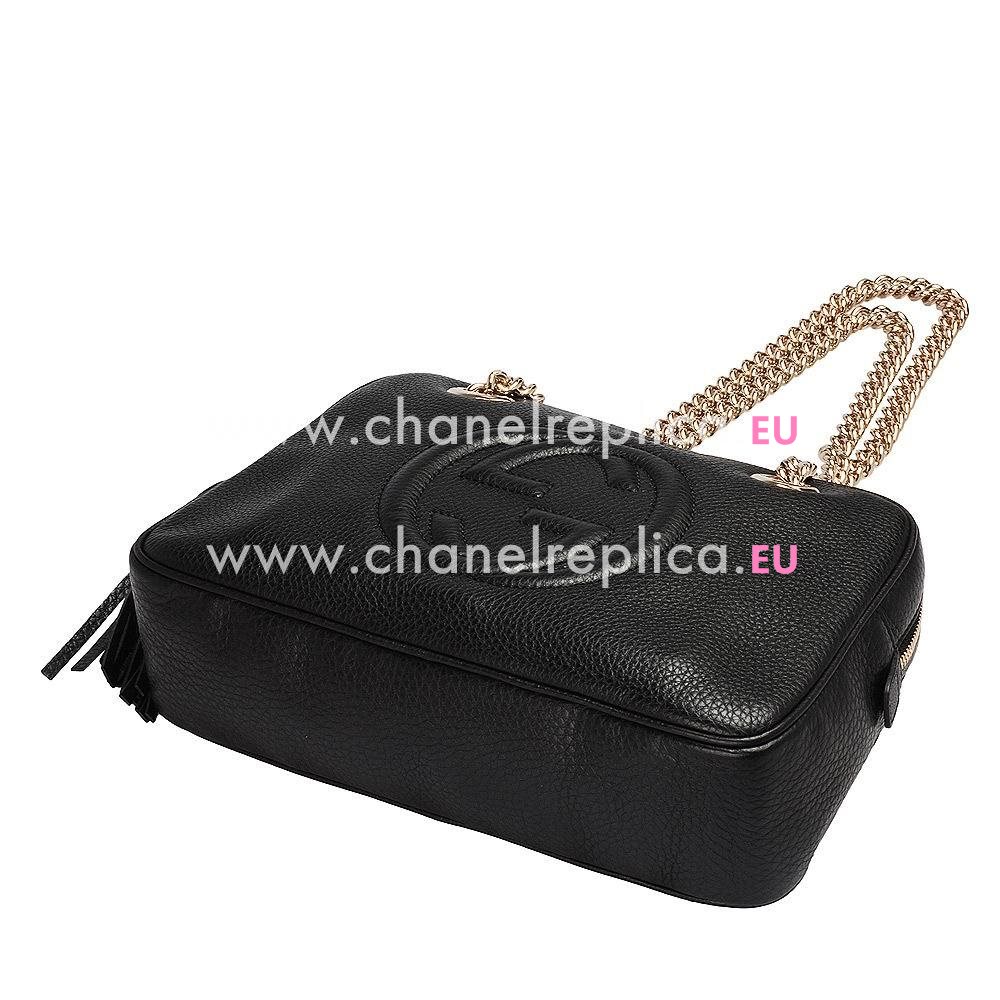 Gucci Soho GG Calfskin Bag Black G5355287