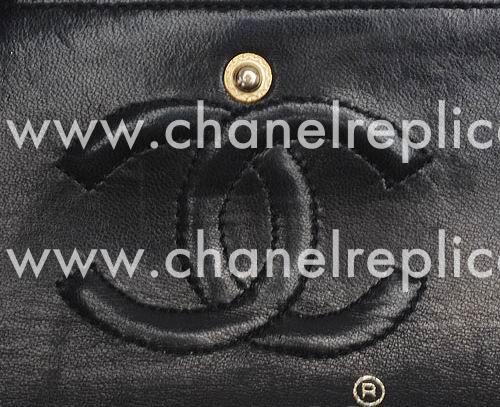 Chanel Real Crocodile Coco Bag With Gold Chain Black A51458