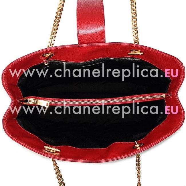 YSL Saint Laurent Calfskin Bag In Red YSL5371975