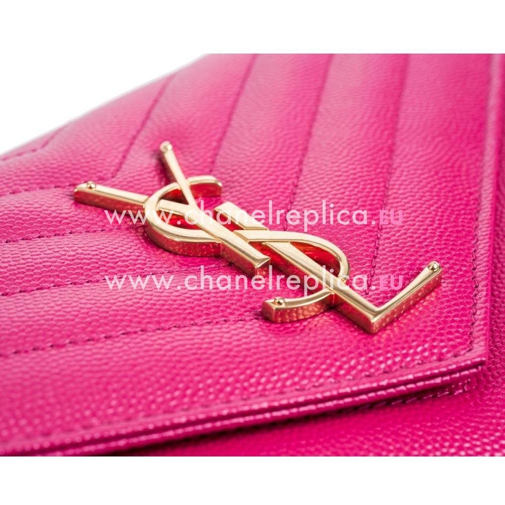 YSL Saint Laurent Cavier Calfskin Bag In Pink YSL5371988