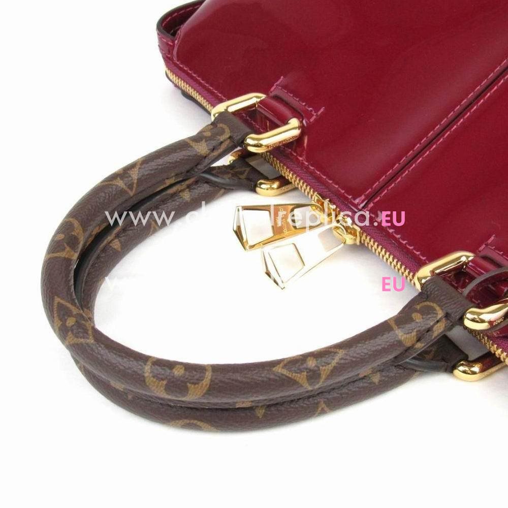 Louis Vuitton Embosses Logo Calfskin Tote Miroir Bag Magenta M54640