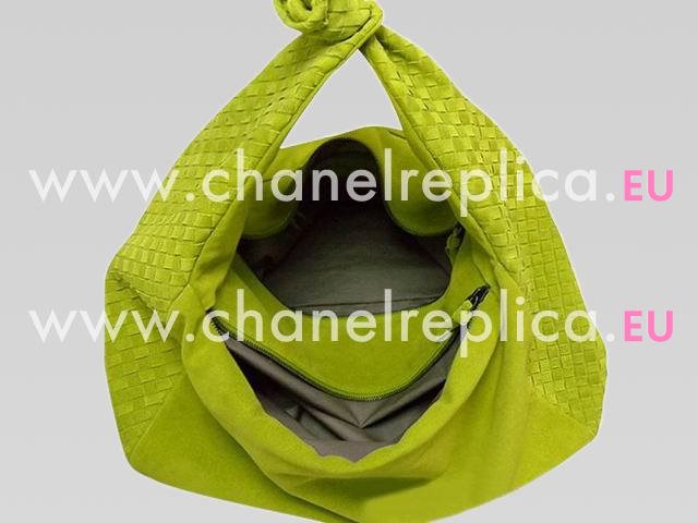 Bottega Veneta Intrecciato Nappa Weave Large Veneta Green BVb018