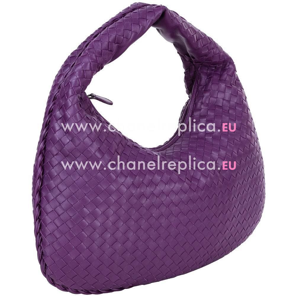 Bottega Veneta Intrecciato Nappa Weave In Purple B6110608