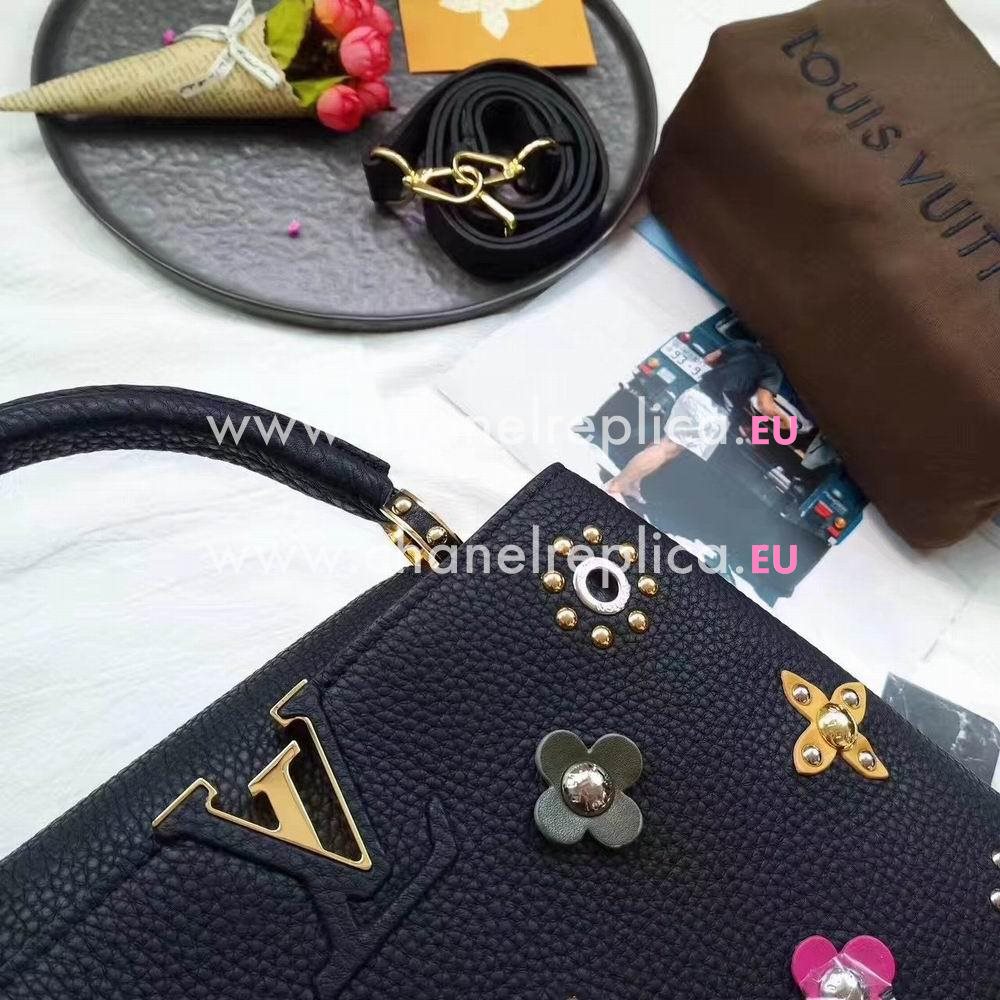 Louis Vuitton Capucines Machanical Flowers Taurillon Leather Bag M54311