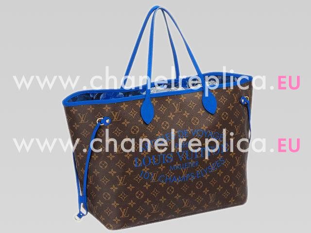 Louis Vuitton Monogram Canvas Ikat Neverfull GM M40875