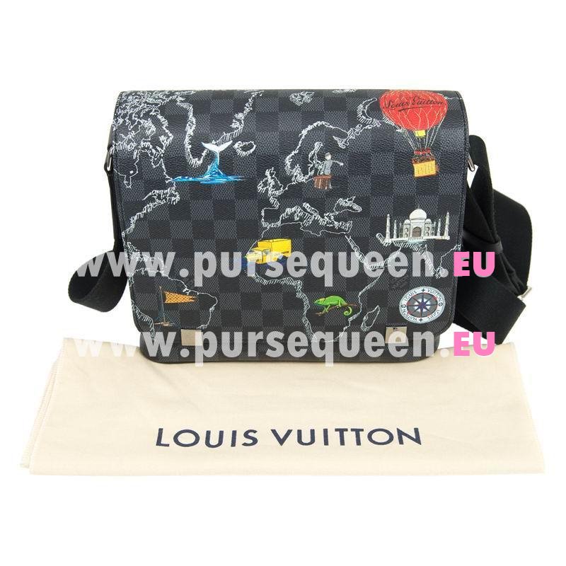 Louis Vuitton Damier Graphite Canvas DISTRICT PM N40238
