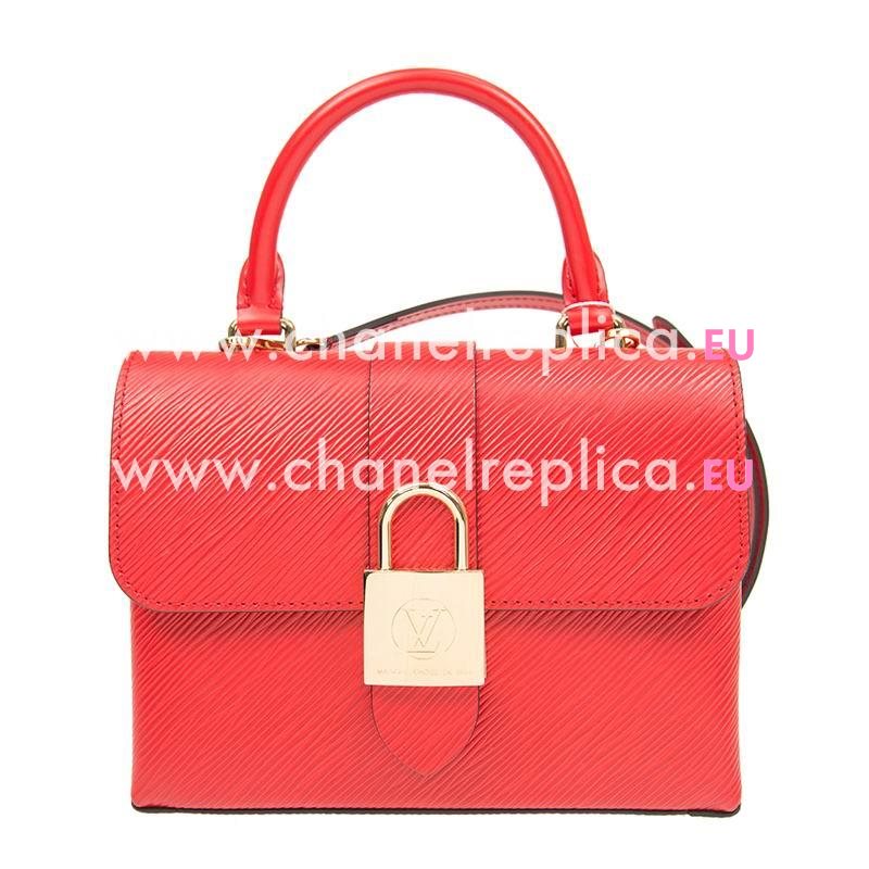Louis Vuitton Epi Grained Cowhide Leather Locky BB Coquelicot M53239