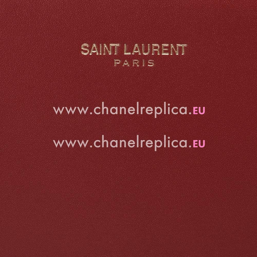 YSL Saint Laurent Classic Paris Caviar Calfskin Y Bag In Red YSL5111404