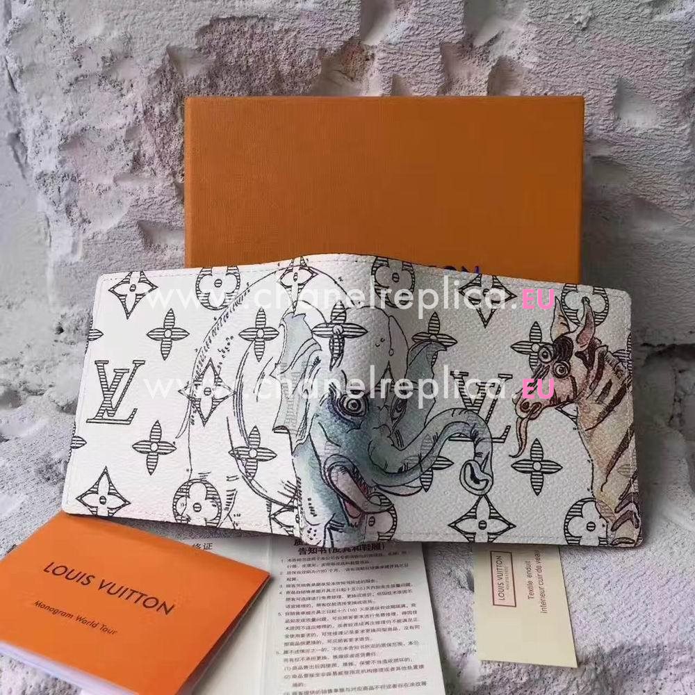 Louis Vuitton Multiple Monogram Canvas Wallet M62607