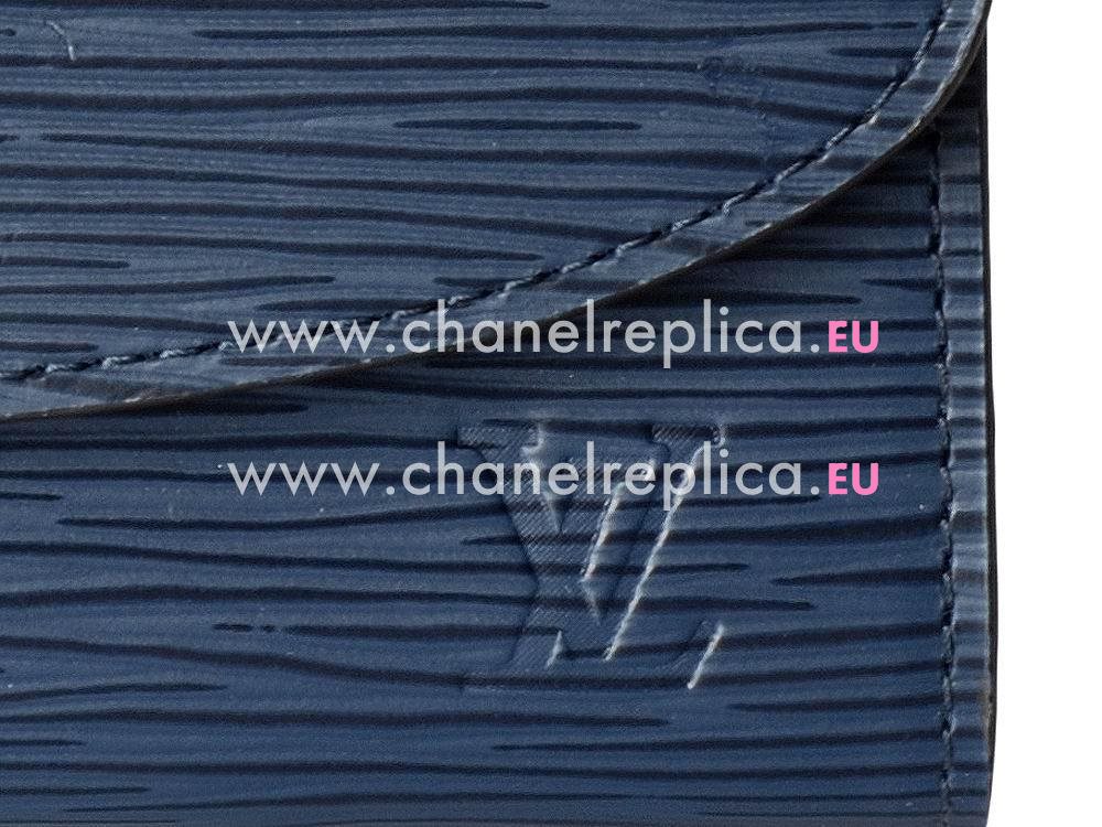 Louis Vuitton Epi Leather Emilie Wallet Blue M60854