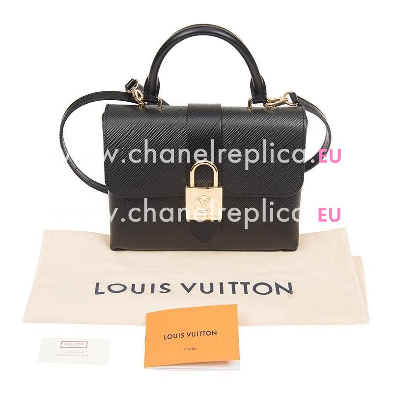 Louis Vuitton Epi Grained Cowhide Leather Locky BB Noir M52880