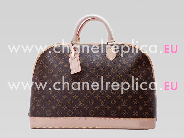 LOUIS VUITTON MONOGRAM CANVAS ALMA VOYAGE MM M41446