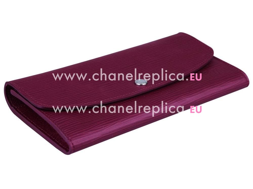 Louis Vuitton Epi Leather Emilie Wallet Fuchsia M60714