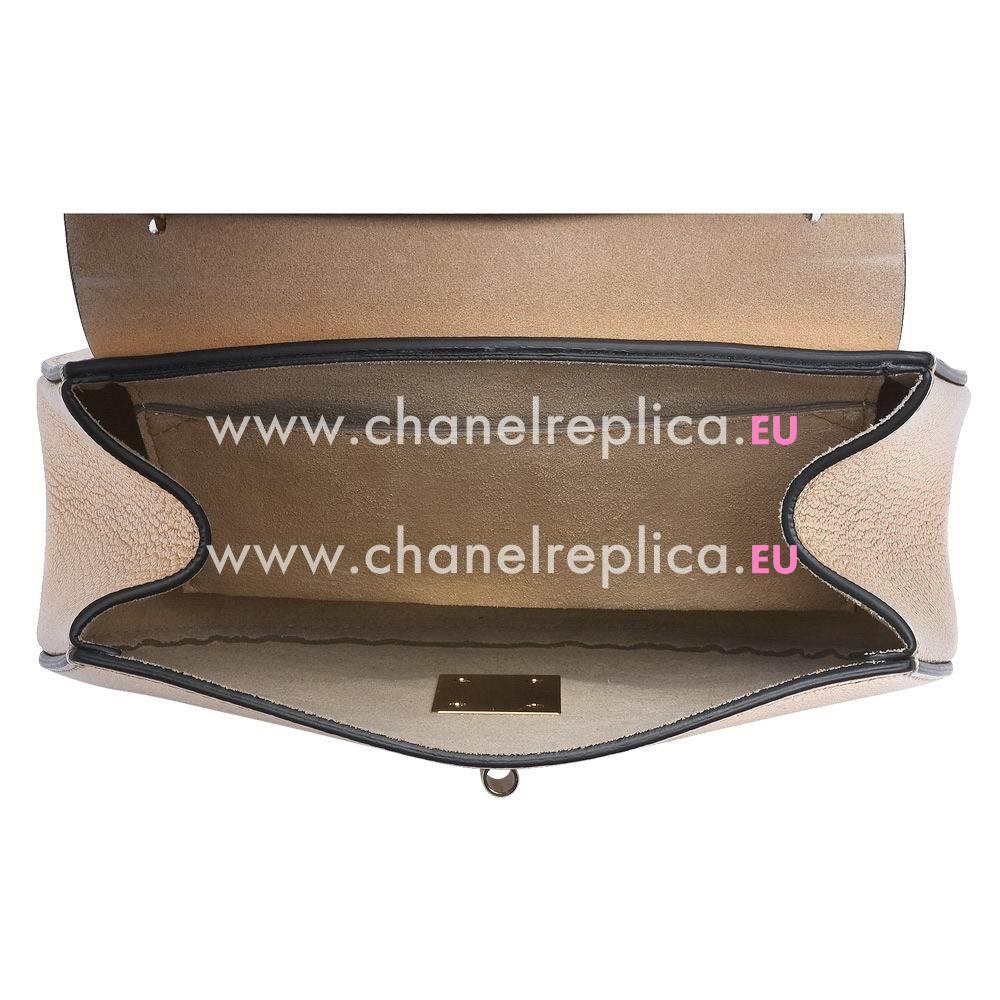 CHLOE Classic Drew Caviar Lambskin Shoulder Mini Bag Champaign Gold CL7040506