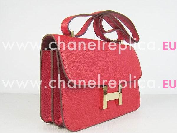 Hermes Constance Bag Micro Mini Red(Gold) H1020RG