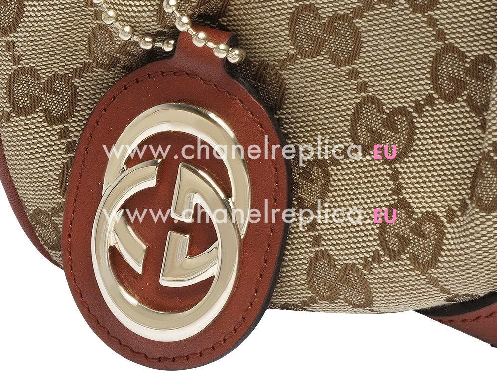 Gucci Cruise Sukey Medium Crossbody Bag (Orange Red) 223974B