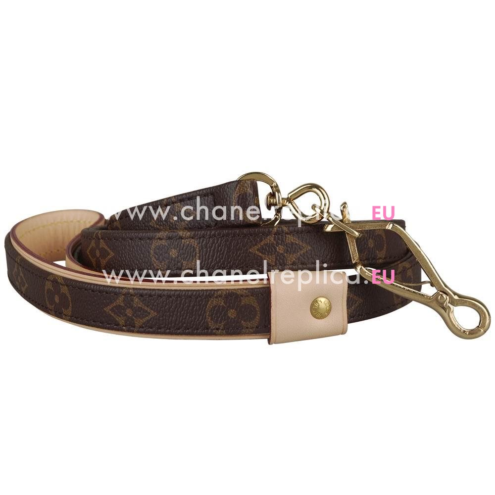 Louis Vuitton Classic Monogram Baxter Dog Collar M58055